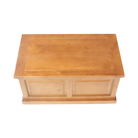 Chunky Pine Blanket Box Lifestyle Furniture UK