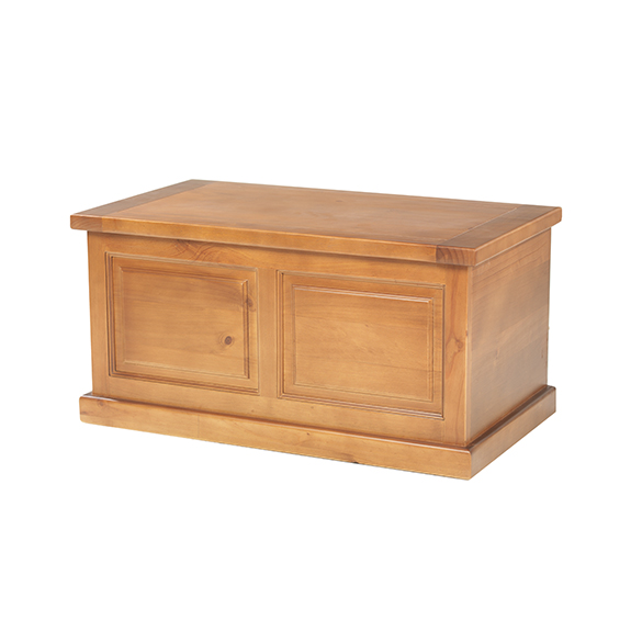 Chunky Pine Blanket Box Lifestyle Furniture UK