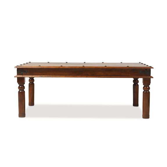 Jali Sheesham 120 cm Thakat Coffee Table Lifestyle Furniture UK