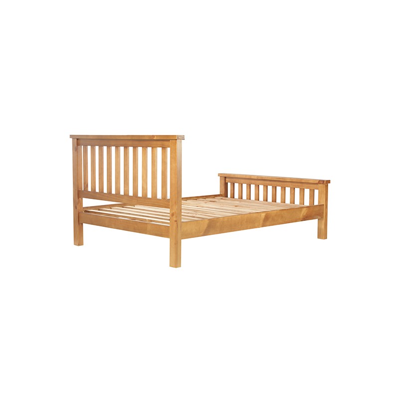 Chunky Pine King Size Bed (5')