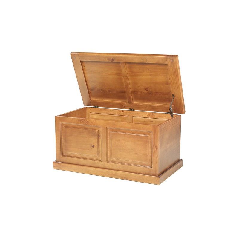 Chunky Pine Blanket Box