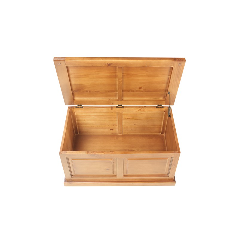 Chunky Pine Blanket Box