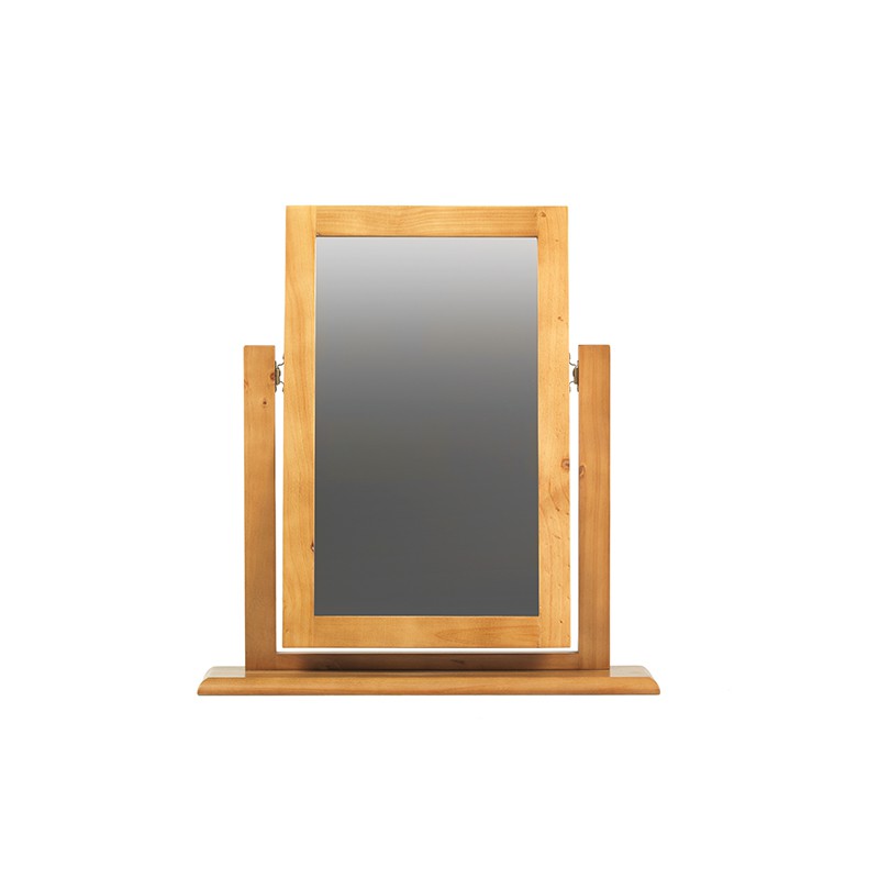 Chunky Pine Dressing Table Vanity Mirror