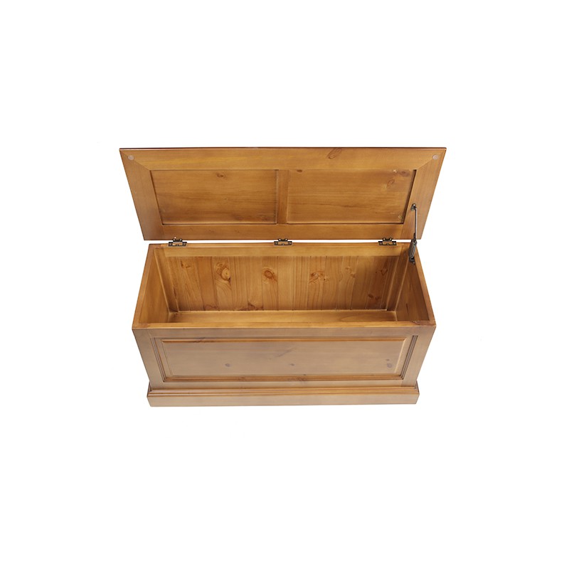 Country Pine Blanket Box