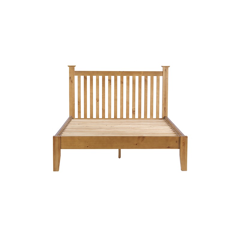 Country Pine Double Bed (4' 6")