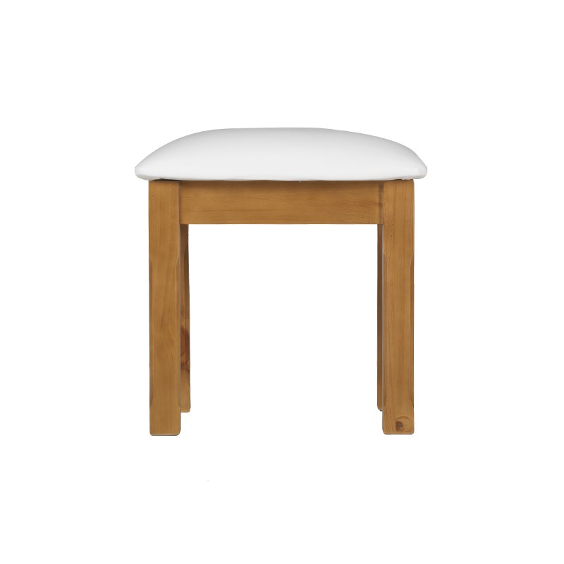 Country Pine Dressing Table Stool