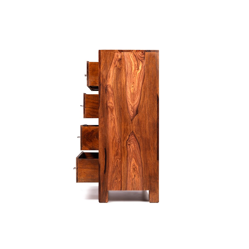 Cuba Sheesham 2 Over 3 Chest of Drawers