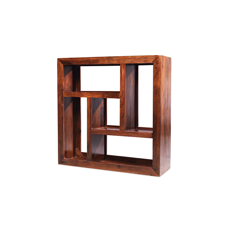 Cuba Sheesham Display Multi Shelf