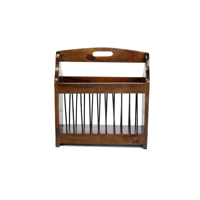 Cuba Sheesham Magazine Rack