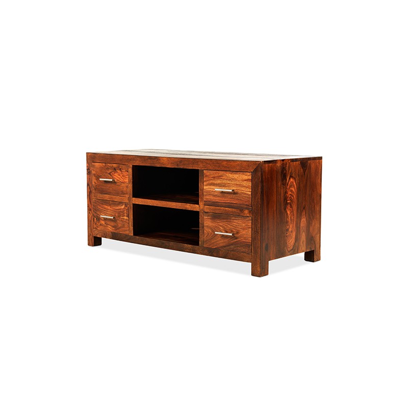 Cuba Sheesham Plasma TV Unit