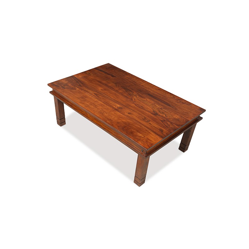 Jali Sheesham 120 cm Chunky Coffee Table