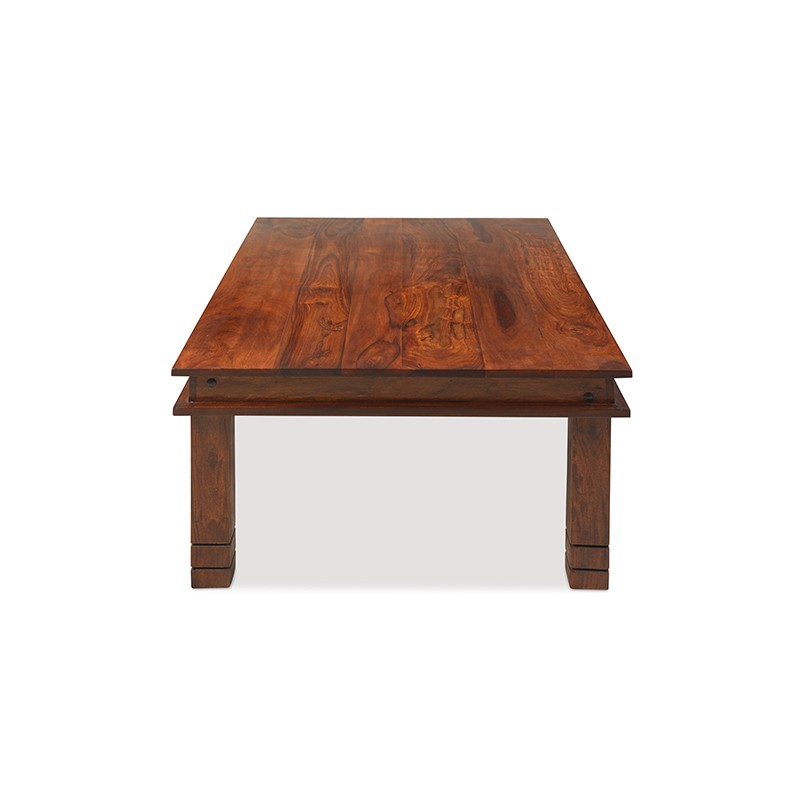 Jali Sheesham 120 cm Chunky Coffee Table