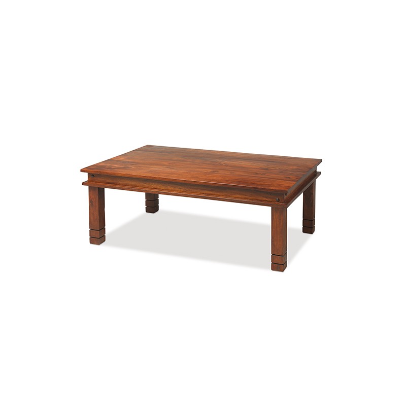 Jali Sheesham 120 cm Chunky Coffee Table