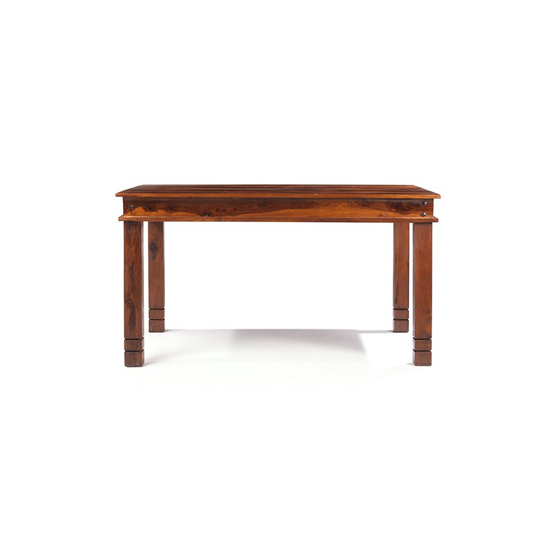 Jali Sheesham 120 cm Chunky Dining Table