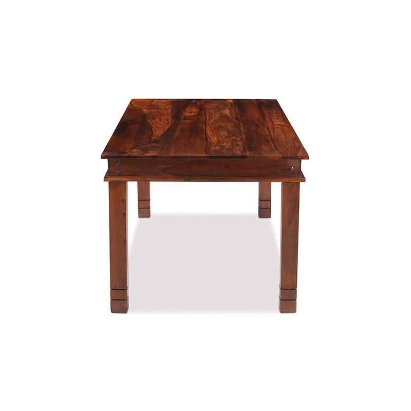 Jali Sheesham 160 cm Chunky Dining Table