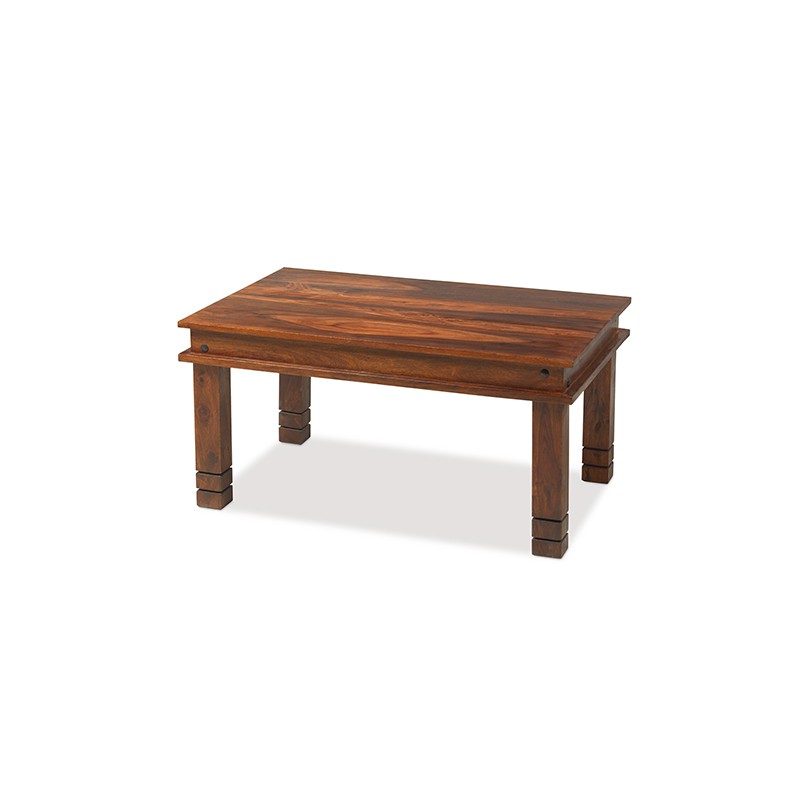 Jali Sheesham 90 cm Chunky Coffee Table