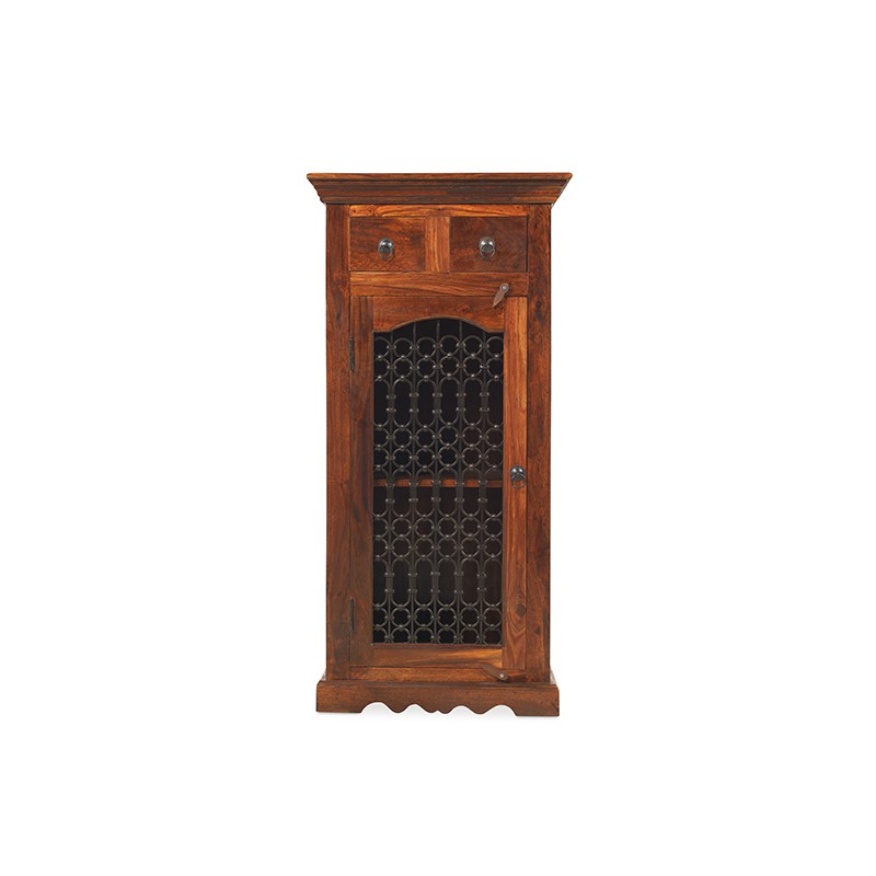 Jali Sheesham Hi-Fi Cabinet