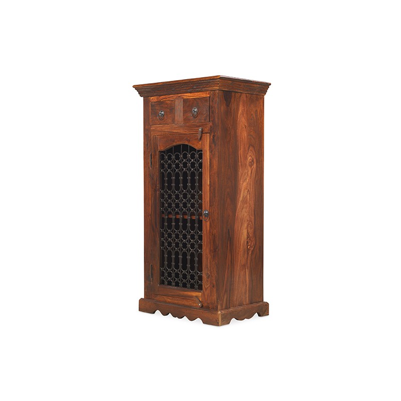 Jali Sheesham Hi-Fi Cabinet