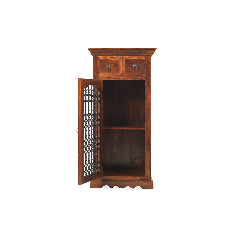 Jali Sheesham Hi-Fi Cabinet