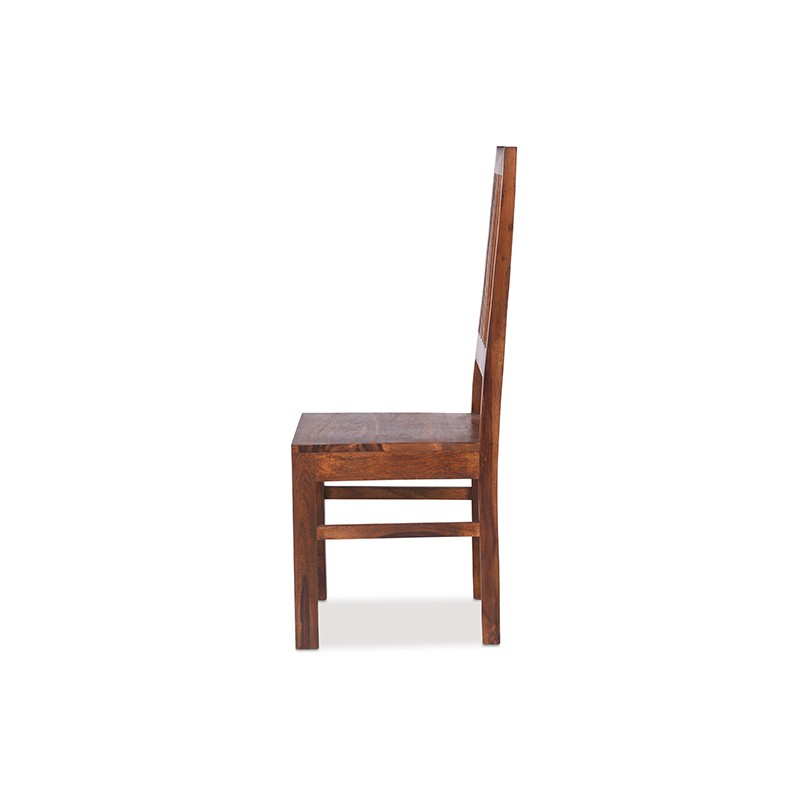 Sheesham High Back Slat Dining Chairs
