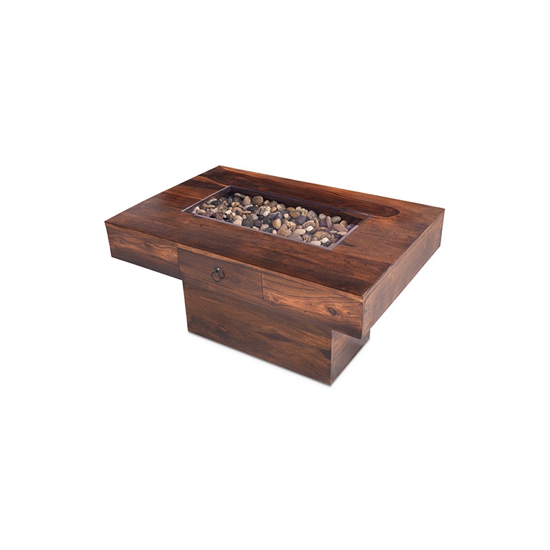 Jali Sheesham Large Pebble Coffee Table