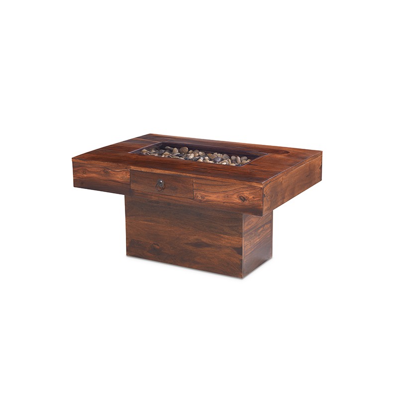 Jali Sheesham Large Pebble Coffee Table