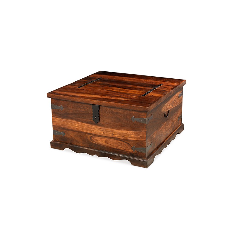 Jali Sheesham Square Coffee Trunk Box