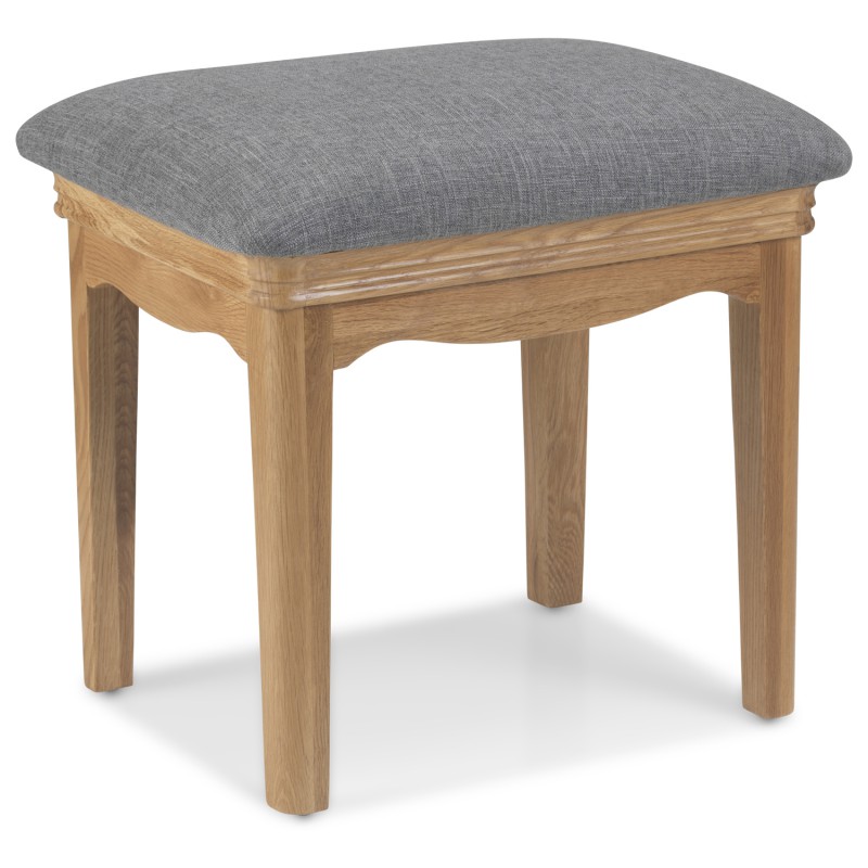 Loraine Natural Oak Bedroom Stool