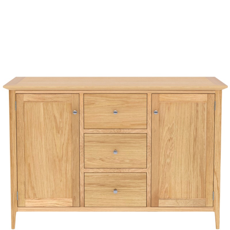 Saxbie Oak Large 2 Door 3 Drawer Sideboard