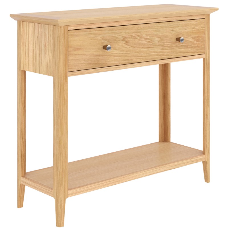 Saxbie Oak Console Table