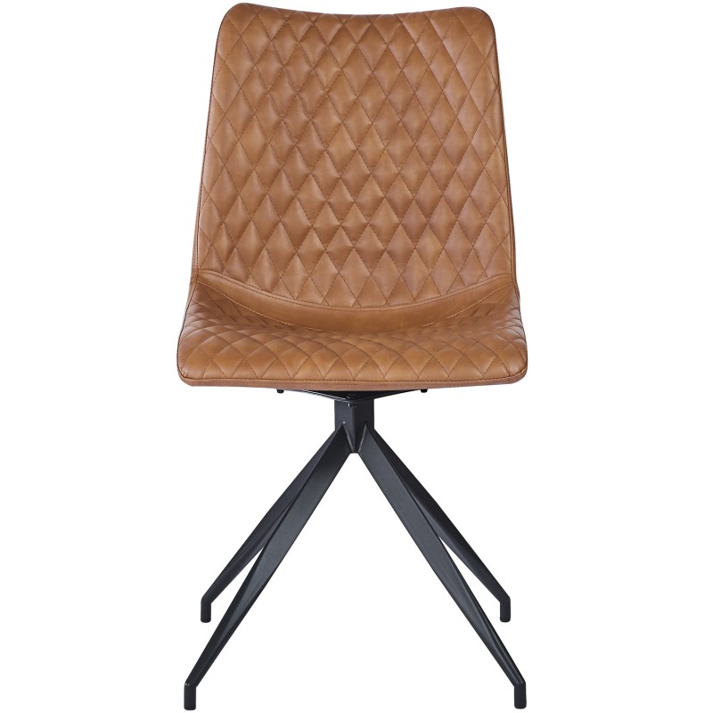 VALI S Pu Brown - Swivel Black Legs