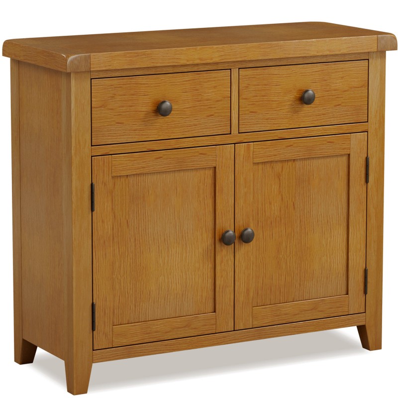 Barton Oak Living & Dining 2 Door 2 Drawer Sideboard