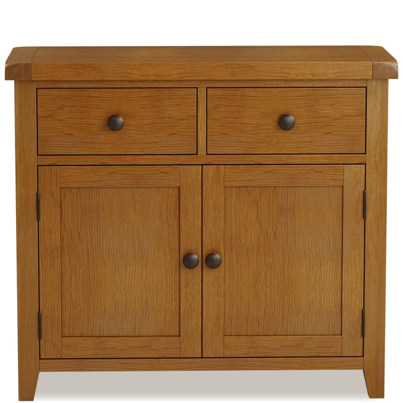 Barton Oak Living & Dining 2 Door 2 Drawer Sideboard