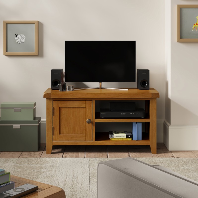 Barton Oak Living & Dining Standard TV Unit