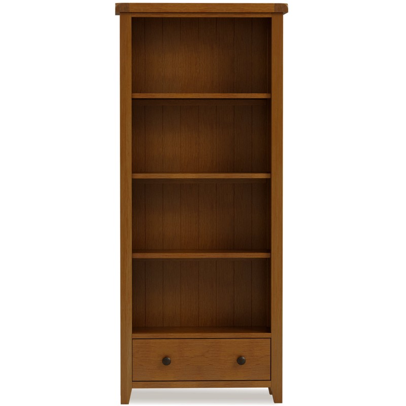Barton Oak Living & Dining Large Bookcase