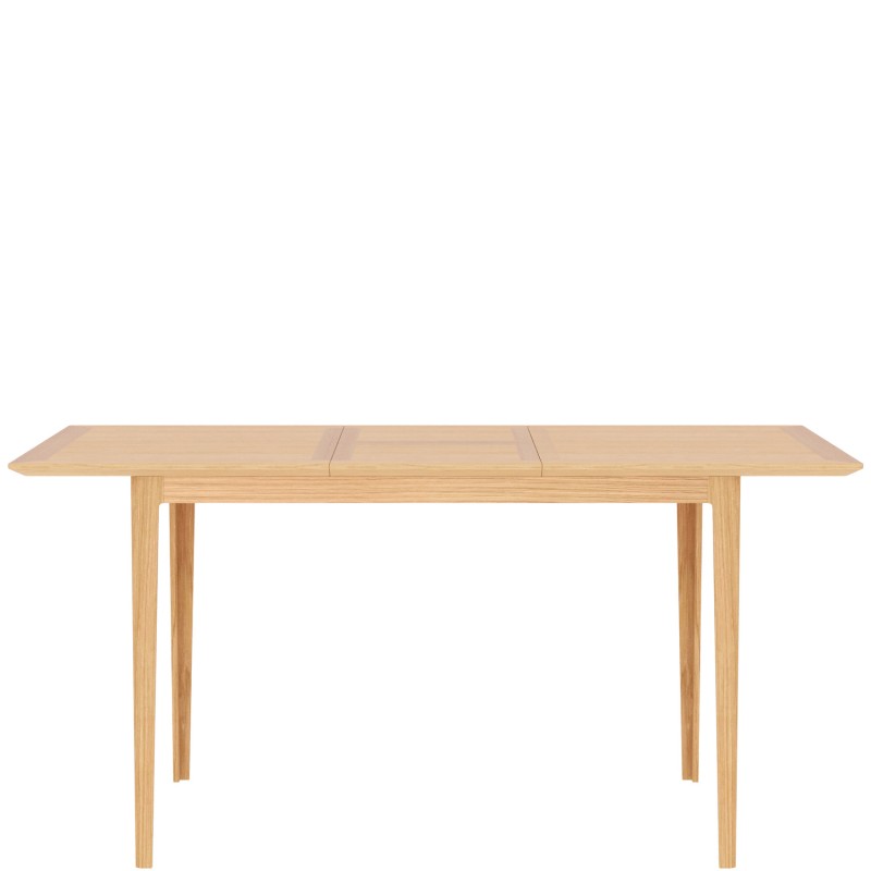 Saxbie Oak Extended 120cm To 160cm Dining Table and 4 Chairs