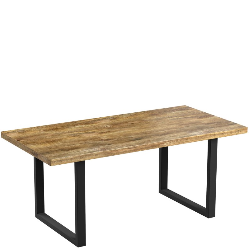 Sundara Mango 180cm DINING TABLE U LEG With 4 Chairs