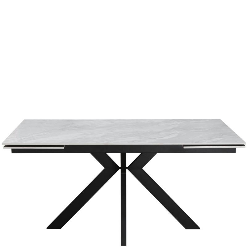 MARCO Ceramic Pearla Grey - EXT Gloss 160/200/240 With 4 Chairs