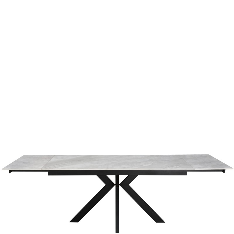 MARCO Ceramic Pearla Grey - EXT Gloss 160/200/240 With 4 Chairs