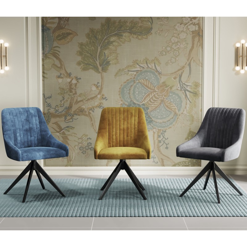 MARCO Ceramic Pearla Grey - EXT Gloss 160/200/240 With 4 Chairs