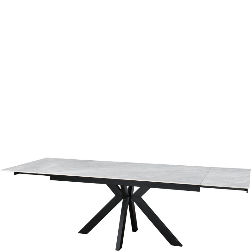 MARCO Ceramic Pearla Grey - EXT Gloss 160/200/240 With 6 Chairs