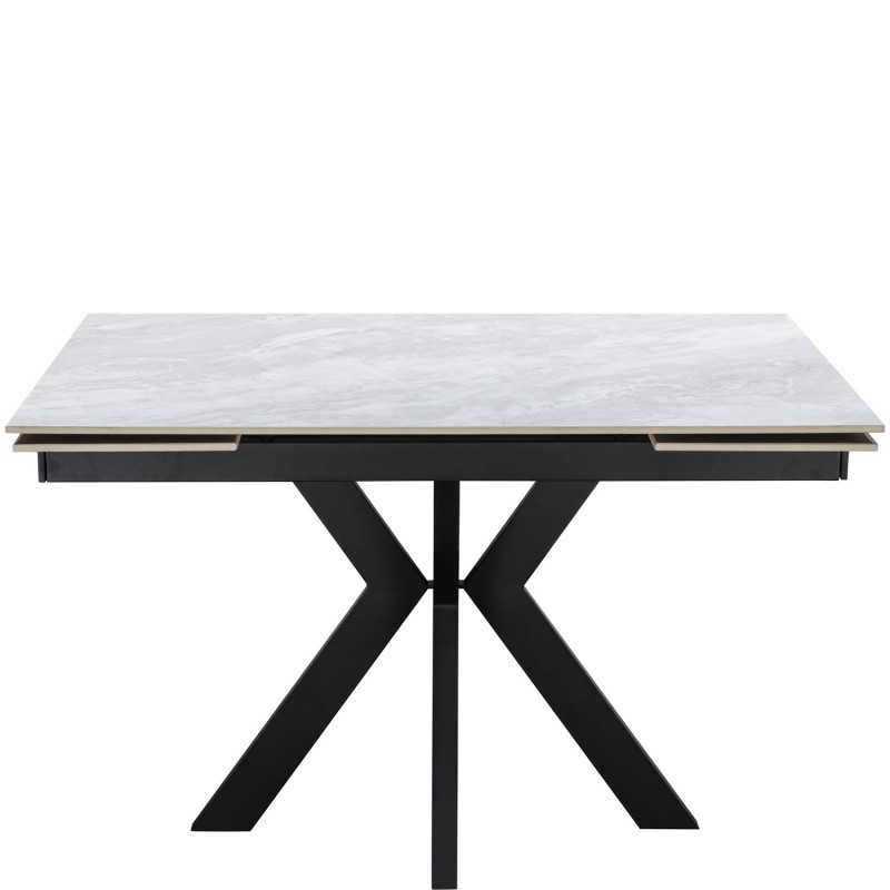 VITO Ceramic Pearla Grey - EXT Gloss 120/150/180 with 4 Chairs