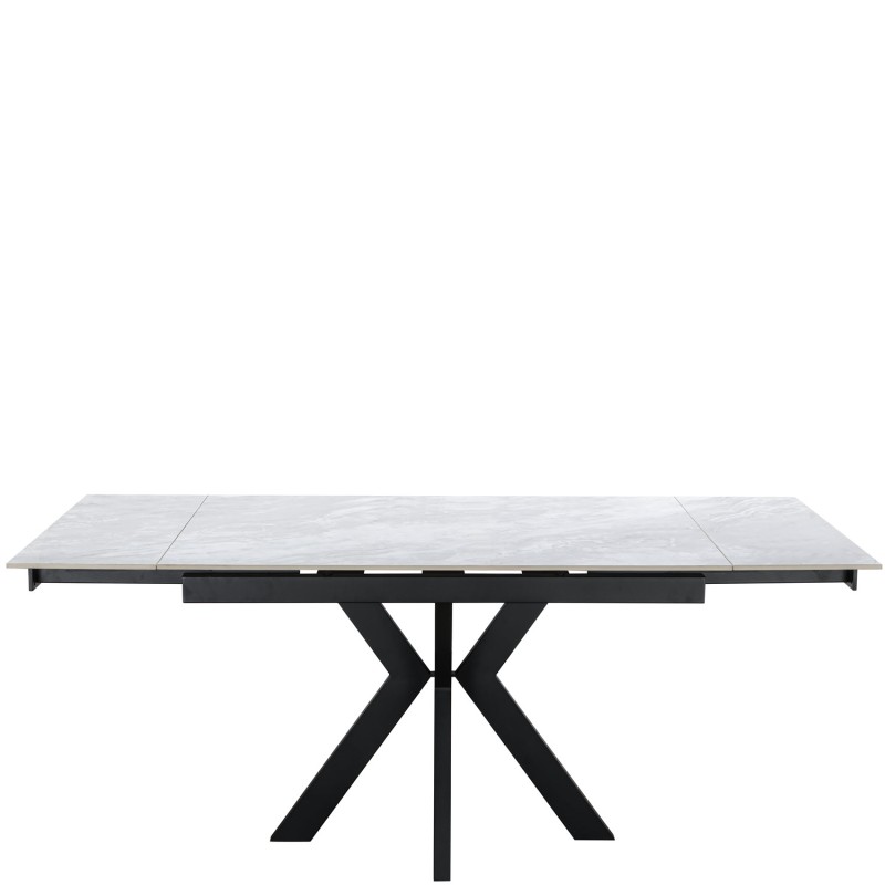 VITO Ceramic Pearla Grey - EXT Gloss 120/150/180 with 4 Chairs