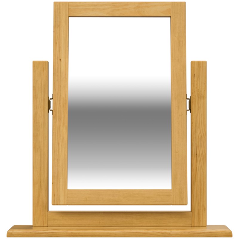 Chunky Pine Dressing Table Vanity Mirror