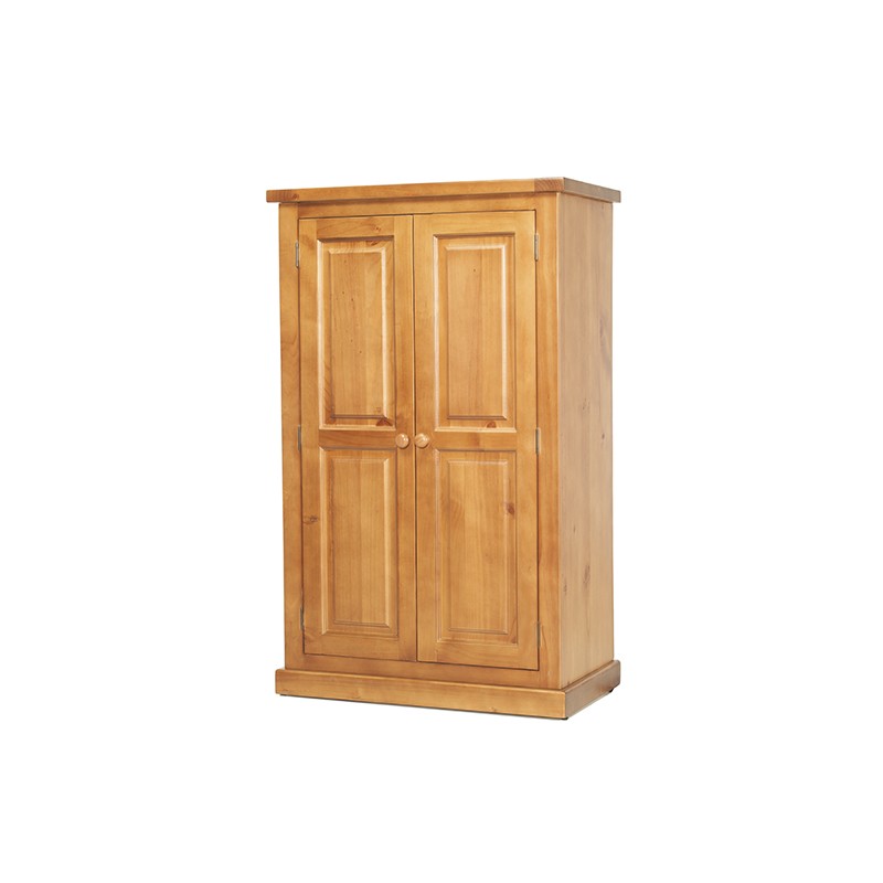Chunky Pine Kids Double Wardrobe