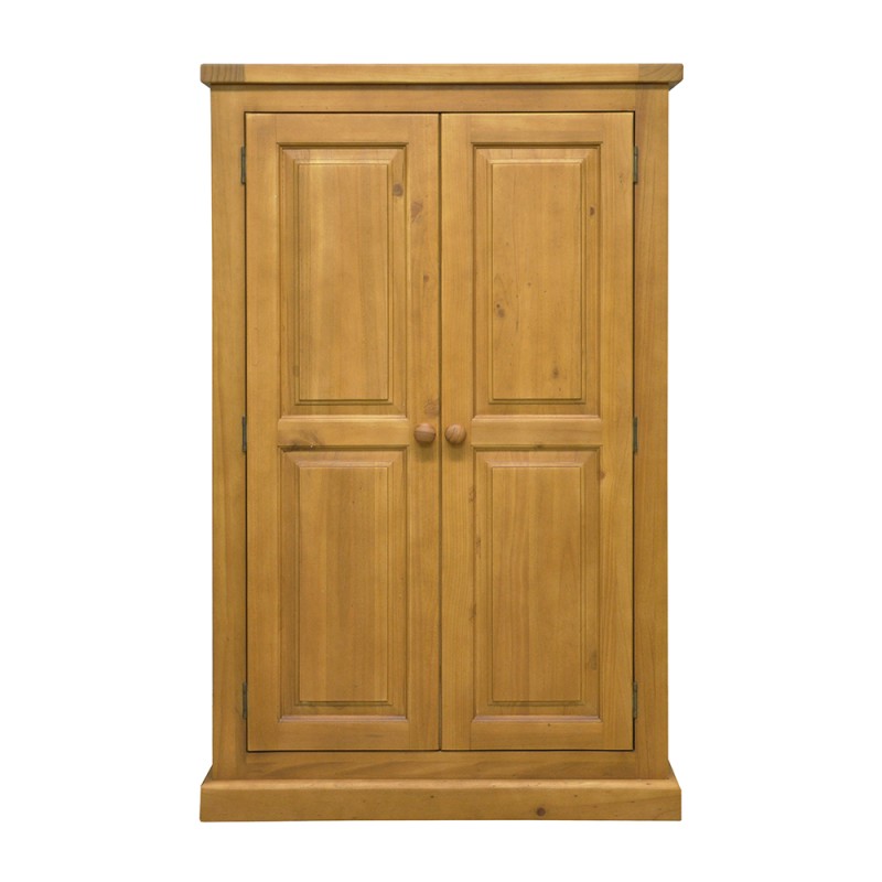 Chunky Pine Kids Double Wardrobe