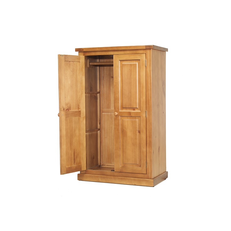 Chunky Pine Kids Double Wardrobe