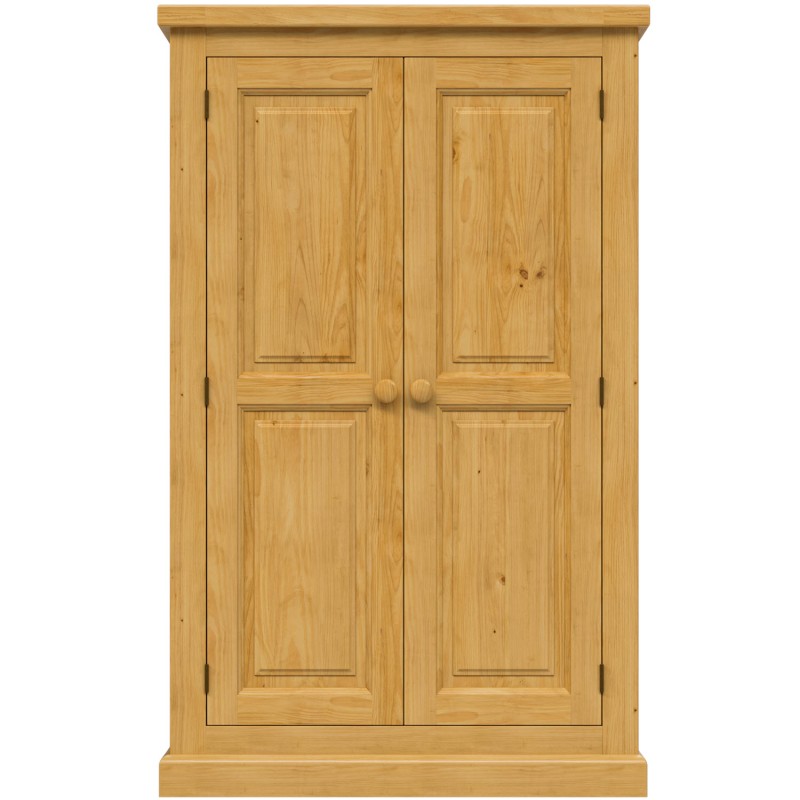 Chunky Pine Kids Double Wardrobe