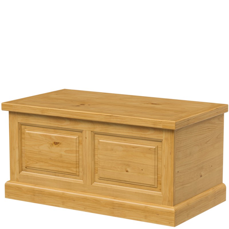 Chunky Pine Blanket Box