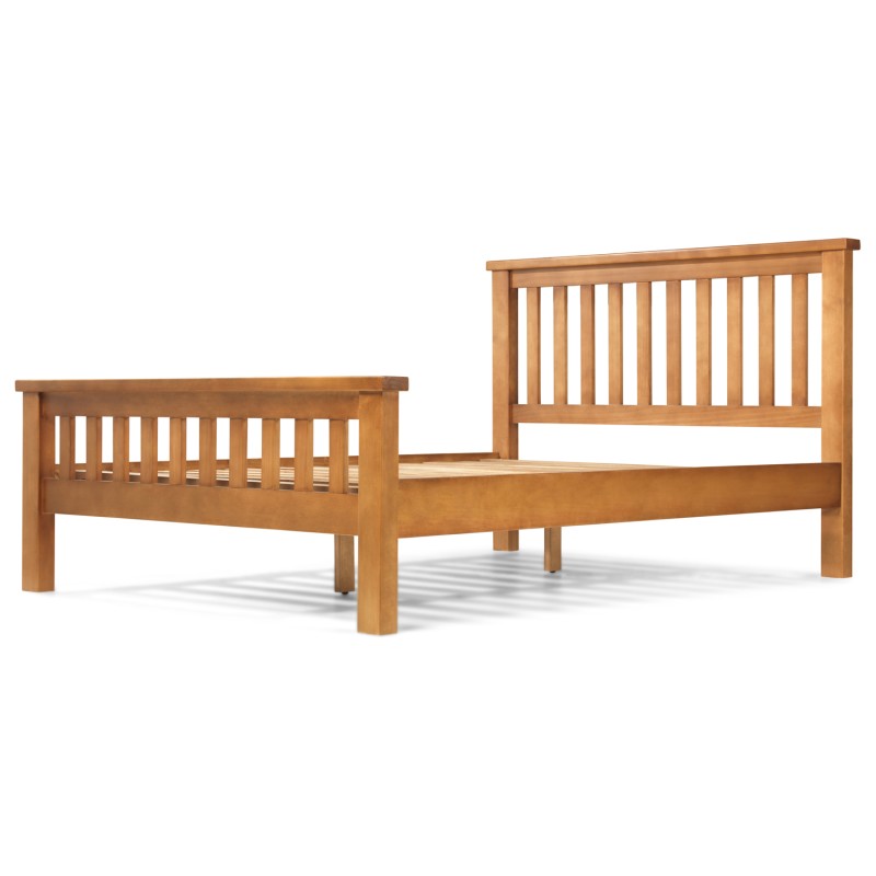 Chunky Pine Double Bed (4' 6")